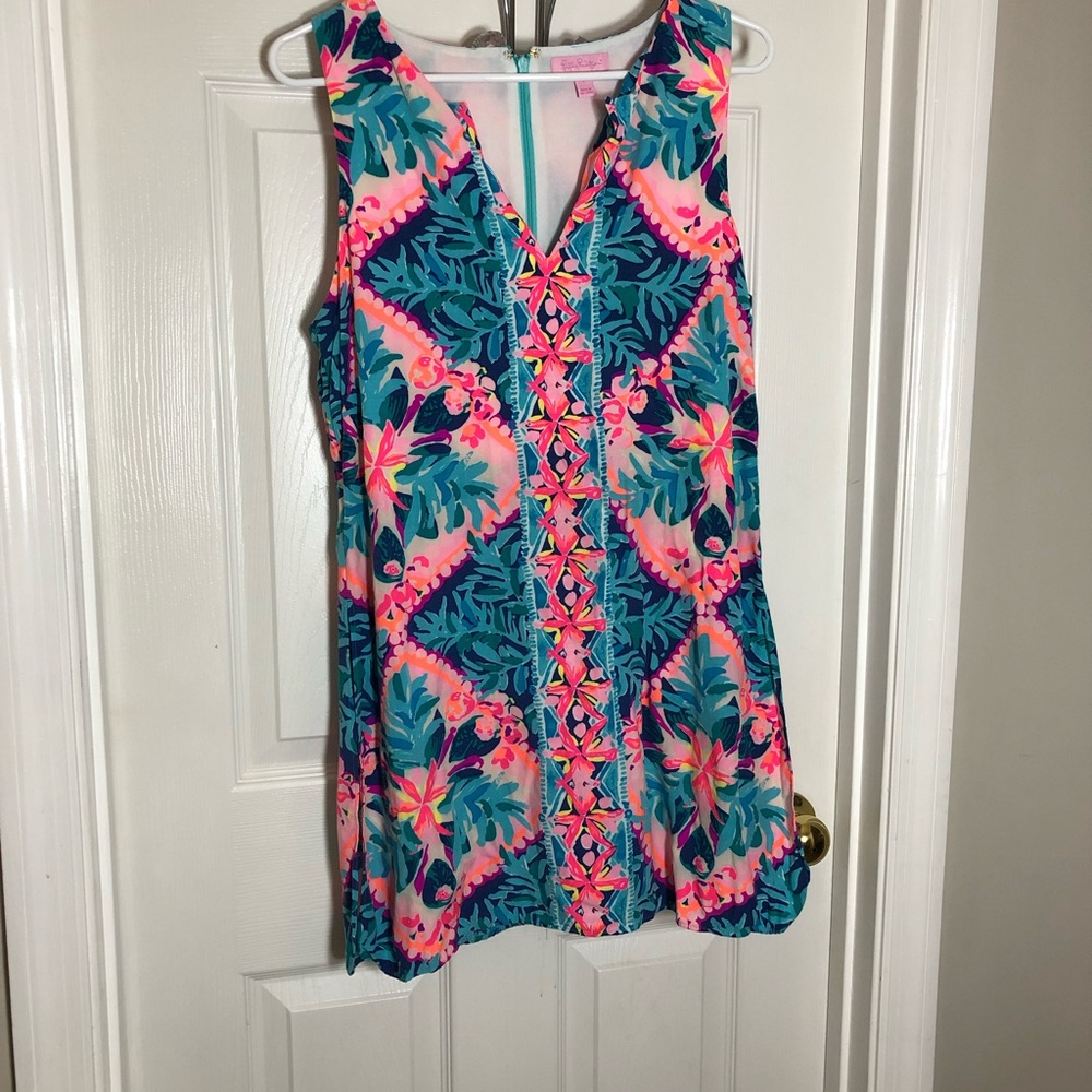 Lilly Pulitzer Tanya Romper in “Coconut Cove”